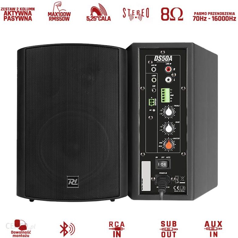 i-aktywny-zestaw-glosnikow-power-dynamics-2szt-ds50ab-z-bluetooth-100w-czarny