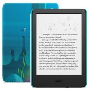 Czytnik E-book'ów KINDLE Kids (2022) Morski (Ocean Explorer) + etui