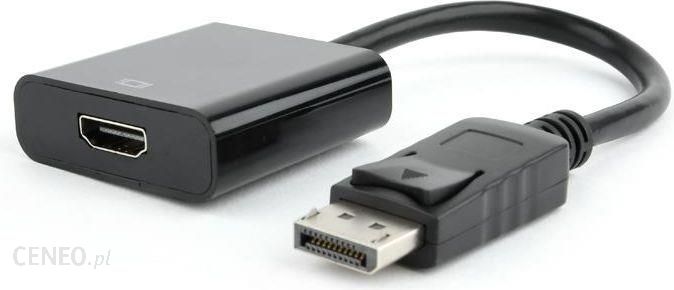 Gembird Kabel Adapter Displayport(M Hdmi(F 10Cm, Czarny, Blister - Ab-Dpm-Hdmif-002