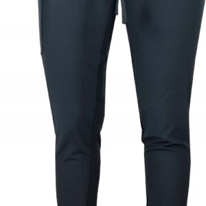 M&C Spodnie Medyczne Elastyczne Czarne Comfort Fit M