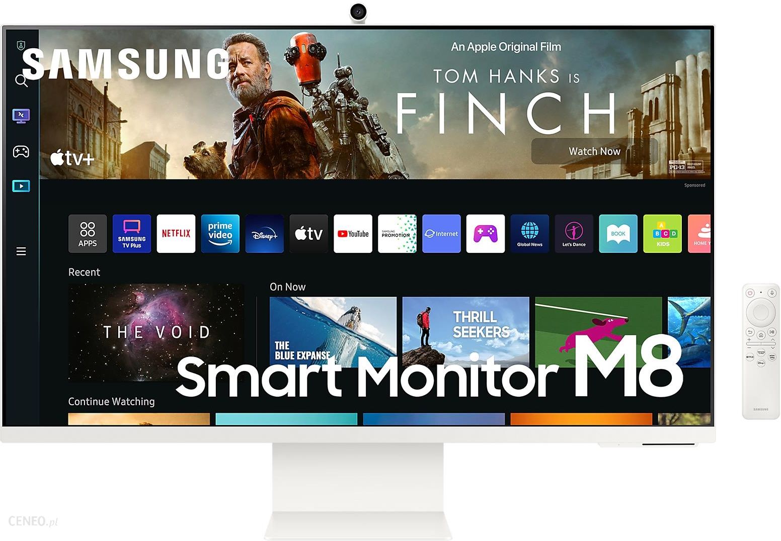 Monitor Samsung 32" Smart M8 (LS32BM801UUXEN)