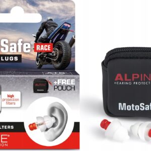 Sportowe Stopery Zatyczki Alpine Motosafe Race