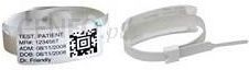Zebra Z Band Fun 25X254Mm Opaski Folia Pp Dt Białe 354Szt. Gilza Fi N/ (100127133K)