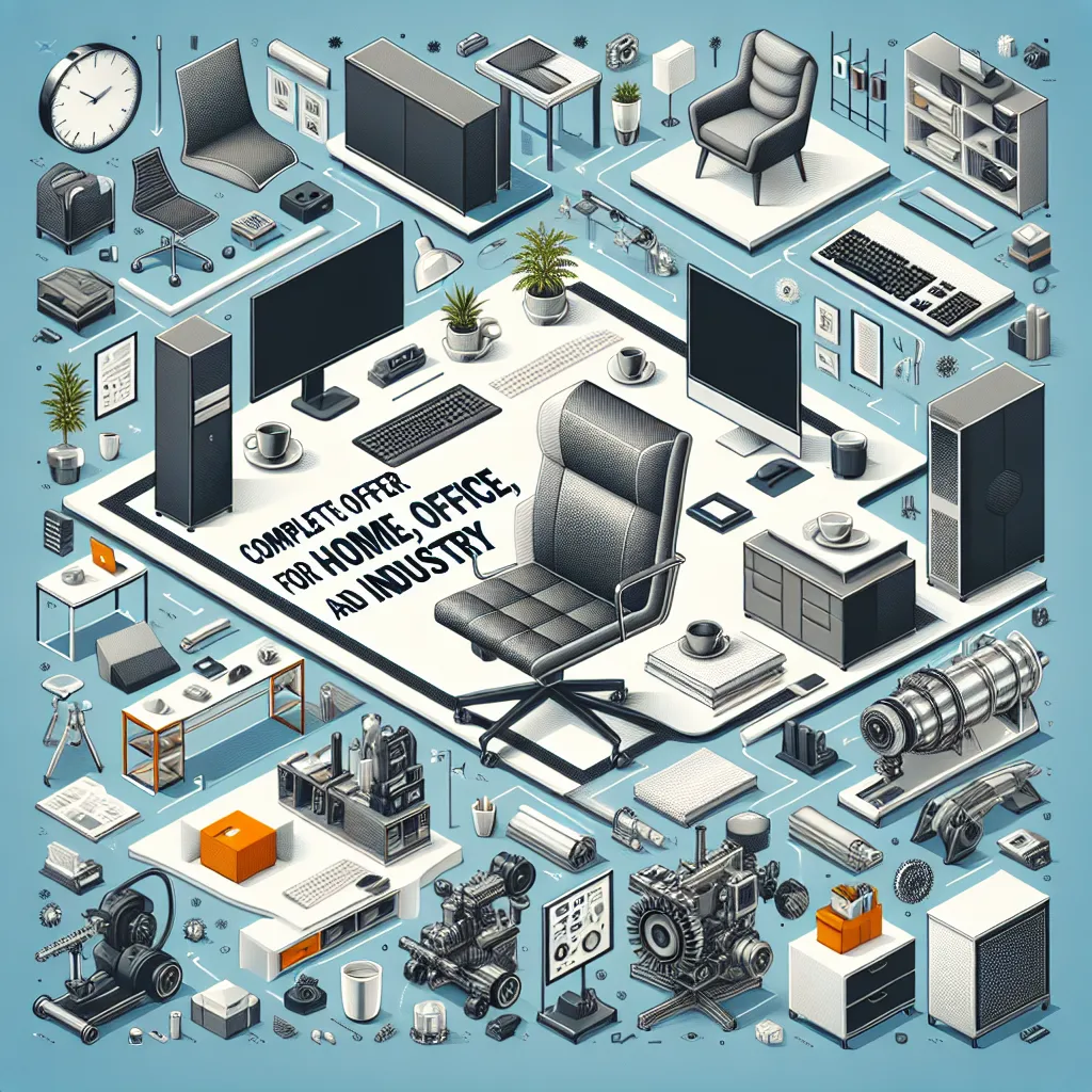 Kompleksowa oferta dla domu, biura i przemysłu